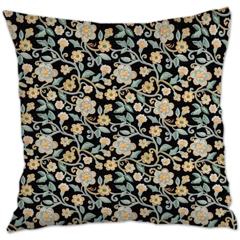 Housse de coussin moderne design cachée zippée pour le Jour de l'An, Noël, Pâques (1/5)