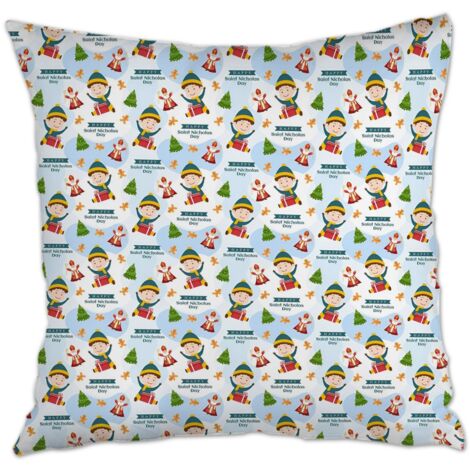 Housse de coussin 45x45 cm en polyester inaltérable pour la Saint-Valentin, mariage, anniversaire (1/5)