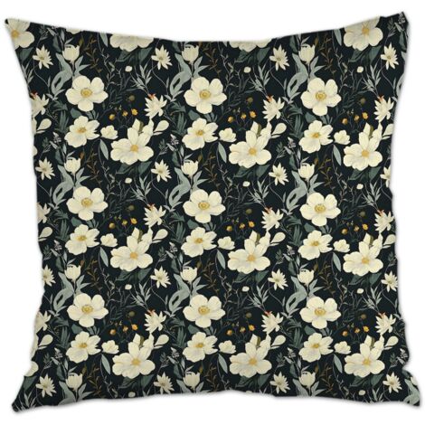 Housse de coussin 45x45 cm en polyester maison douce confortable pour la Saint-Valentin, mariage, anniversaire, naissance de bébé (1/5)