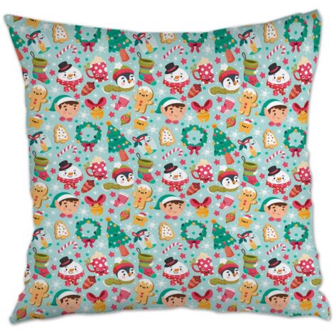 Housse de coussin sans coussin cachée zippée pour canapé ou lit décoration de la saint-valentin (1/5)