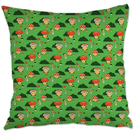 Housse de coussin à fermeture éclair invisible pour canapé ou lit décoration de la saint-valentin (1/5)