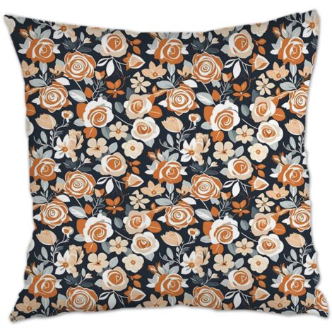 Housse de coussin 45x45 cm en polyester résistant aux tachespour mari femme anniversaire (1/5)