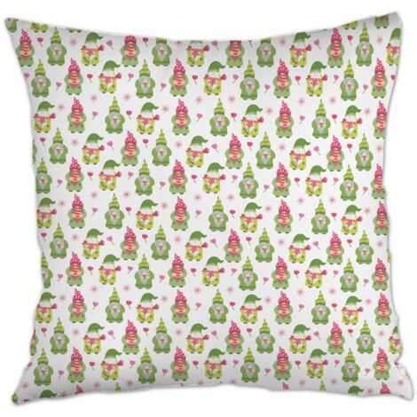 Housse de coussin décorative inaltérable pour la Saint-Valentin, mariage, anniversaire, naissance de bébé (1/5)