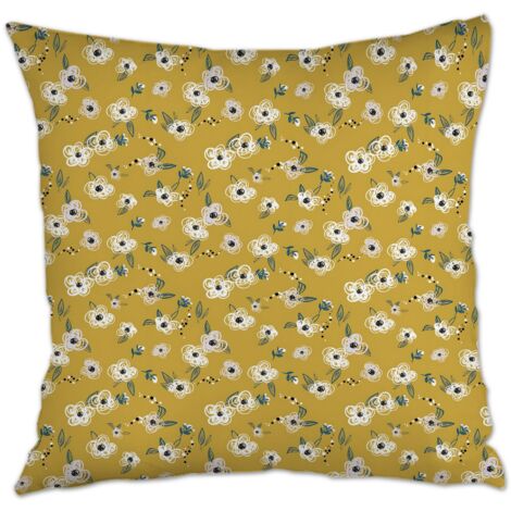 Housse de coussin décorative salon lavable pour Noël, l'Action de grâce, anniversaire, la Fête des Mères (1/5)