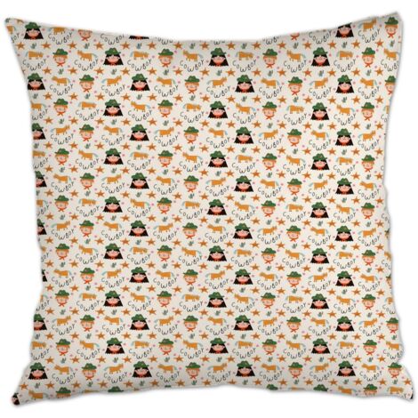 Housse de coussin sans coussin 45x45 inaltérable pour Noël, anniversaire, la Fête des Pères, la Fête des Mères (1/5)