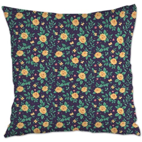 Housse de coussin 45x45 cm carrée résistant aux tachespour Noël, l'Action de grâce, anniversaire, la Fête des Mères (1/5)