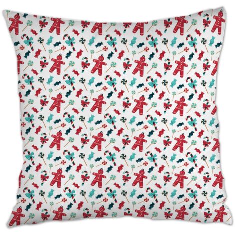 Housse de coussin sans coussin 45x45 léger pour Noël, la Saint-Valentin, anniversaire (1/5)
