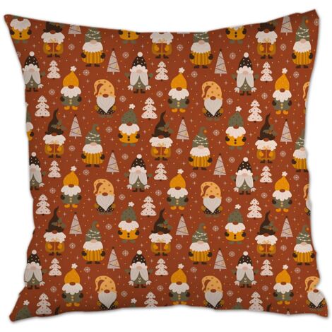 Housse de coussin 45x45 cm carrée fermeture à glissière pour cadeau d'anniversaire (1/5)