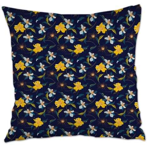 Housse de coussin carréerustique pour anniversaire, naissance de bébé, la Saint-Valentin (1/5)