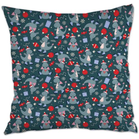 Housse de coussin pour décoration intérieure rustique pour Noël, anniversaire, ou toute occasion (1/5)