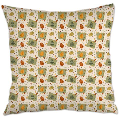 Housse de coussin carrée standard 45x45cm incolore pour décoration de maison pour la saint-valentin (1/5)