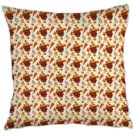 Housses de coussin décoratives à fermeture éclair invisible pour mariage, anniversaire, naissance de bébé (1/5)