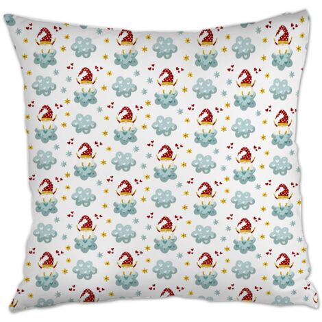 Housse de coussin décorative doux et respirant pour la Fête des Mères et des Pères (1/5)