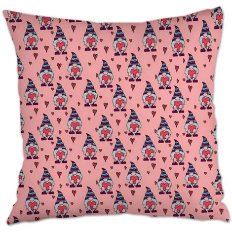 Housse de coussin sans coussin résistant aux tachespour couple mère père famille amis amoureux animaux de compagnie (1/5)
