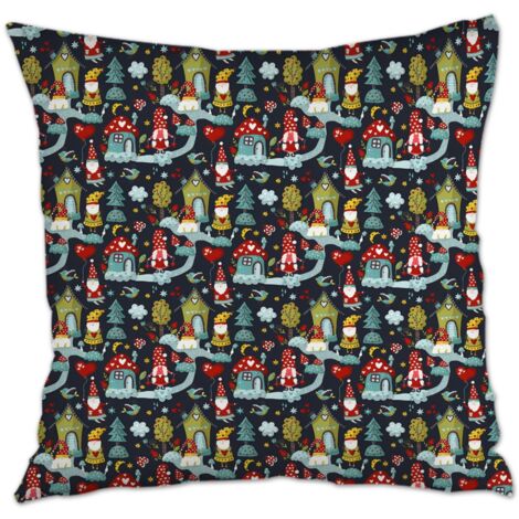 Housse de coussin décorative salon facile d'entretien pour naissance de bébé (1/5)