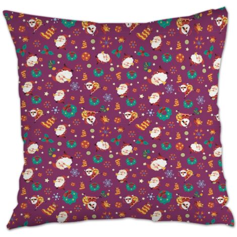 Housse de coussin décorative facile d'entretien pour cadeau de famille pour la Fête des Mères la Fête des Pères anniversaire mariage (1/5)