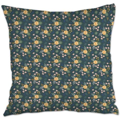 Housse de coussin carréefacile d'entretien pour salon chambre décoration de la saint-valentin (1/5)