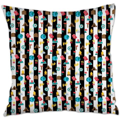 Housse de coussin décorative à la mode pour la maison rustique pour mariage, anniversaire, la Saint-Valentin, la Fête des Mères (1/5)