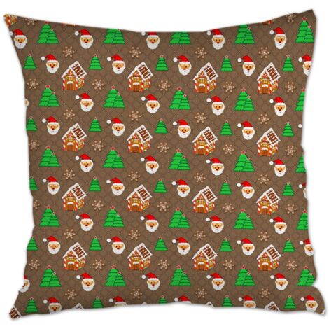 Housse de coussin décorative à la mode pour la maison facile d'entretien pour la Saint-Valentin, la Fête des Mères, la Fête des Pères, l'Action de grâce, Noël (1/5)
