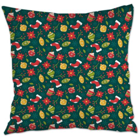 Housse de coussin carrée standard 45x45cm rustique pour anniversaire de mariage la saint-valentin (1/5)