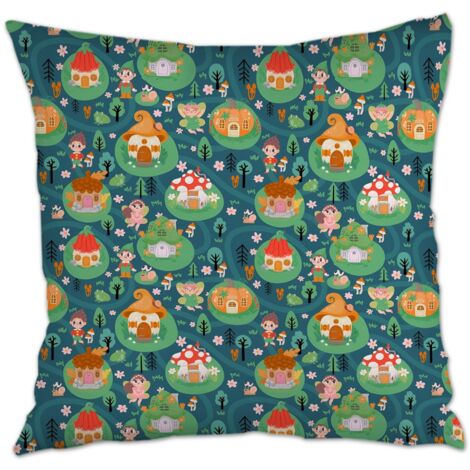 Housse de coussin décorative à la mode pour la maison rustique pour canapé ou lit (1/5)