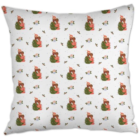 Housses de coussin en polyester résistante facile d'entretien pour salon chambre décoration de la saint-valentin (1/5)