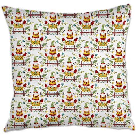 Housse de coussin pour décoration intérieure maison douce confortable pour Noël, la Saint-Valentin, anniversaire (1/5)