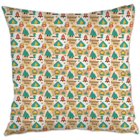 Housse de coussin moderne design anti-ride pour décoration de noël de famille (1/5)