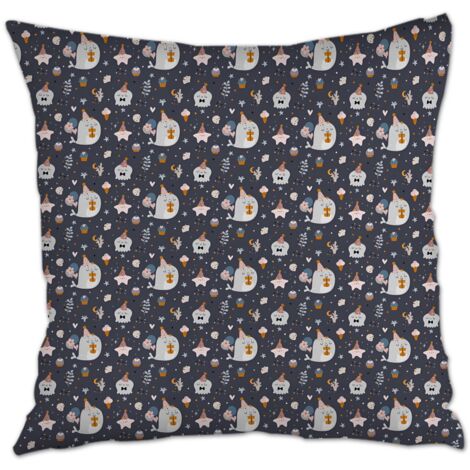 Housse de coussin pour décoration intérieure rustique pour la Fête des Mères et des Pères (1/5)