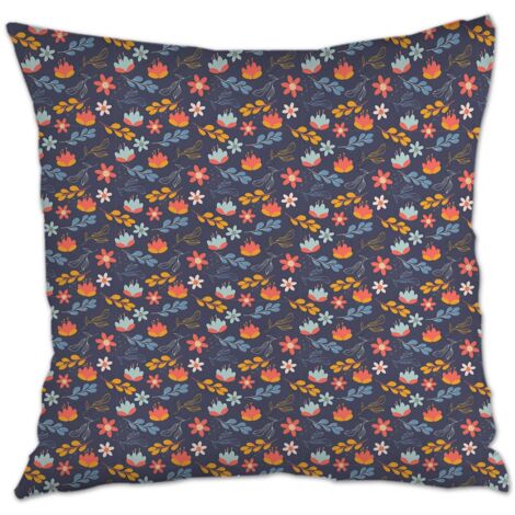 Housse de coussin carréeélégant pour couple mère père famille amis amoureux animaux de compagnie (1/5)
