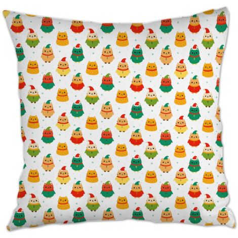 Housse de coussin carrée standard 45x45cm résistant au lavage pour commémoratif de remise de diplôme (1/5)