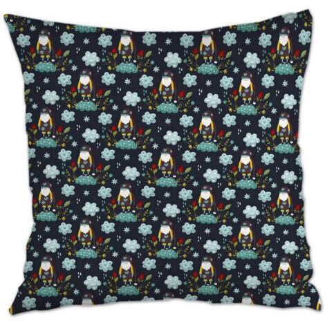 Housse de coussin pour décoration intérieure facile d'entretien pour cadeau de la saint-valentin (1/5)