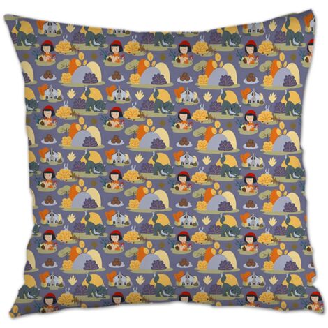 Housse de coussin sans coussin à fermeture éclair invisible pour canapé lit salon chambre (1/5)