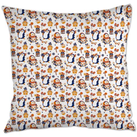 Housse de coussin pour canapé lavable en machine pour couple mère père famille amis amoureux animaux de compagnie (1/5)