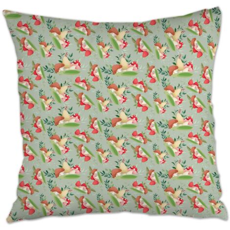 Housse de coussin 45x45 cm carrée rustique pour couple mère père famille amis amoureux animaux de compagnie (1/5)