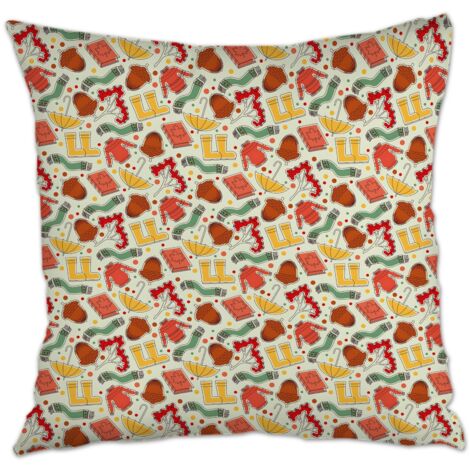 Housse de coussin sans coussin résistant pour cadeau de famille pour la Fête des Mères la Fête des Pères anniversaire mariage (1/5)