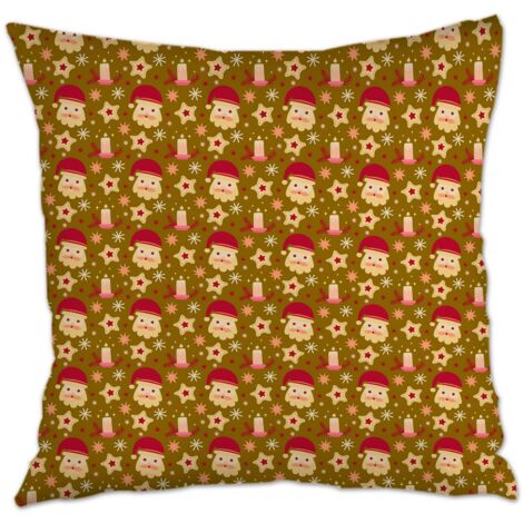 Housse de coussin 45x45 cm carrée facile d'entretien pour canapé ou lit décoration de la saint-valentin (1/5)