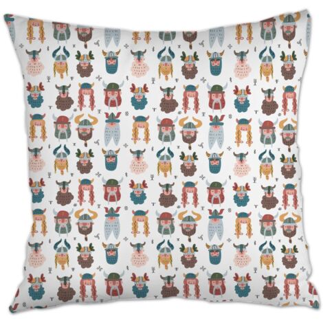Housse de coussin moderne design maison douce confortable pour fête de Pâques (1/5)