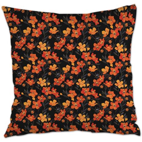Housses de coussin en polyester résistante résistant pour canapé, lit, salon, chambre (1/5)