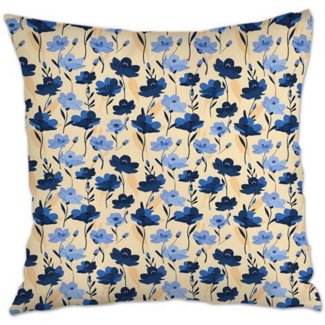 Housse de coussin carréerustique pour cadeau de famille pour la Fête des Mères la Fête des Pères anniversaire mariage (1/5)