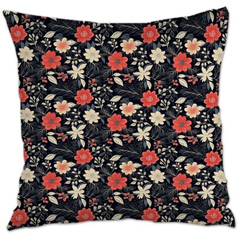 Housse de coussin pour décoration intérieure élégant pour Noël, l'Action de grâce, anniversaire, la Fête des Mères (1/5)