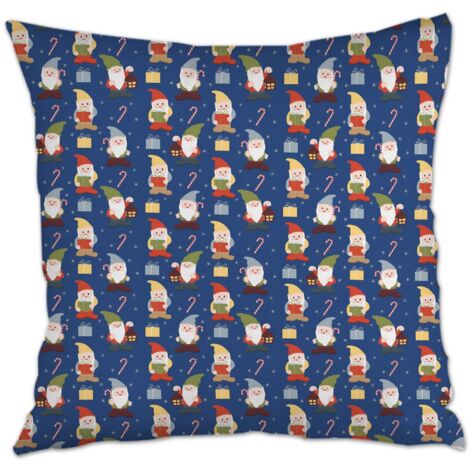 Housse de coussin carréedéhoussable pour cadeau de famille pour la Fête des Mères la Fête des Pères anniversaire mariage (1/5)