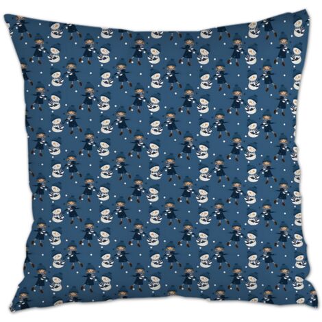 Housse de coussin carrée standard 45x45cm léger pour canapé ou lit décoration de la saint-valentin (1/5)