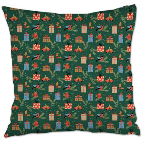 Housse de coussin 45x45 cm en polyester cachée zippée pour décoration de Pâques pour la maison (1/5)