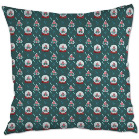 Housses de coussin en polyester résistante à fermeture éclair invisible pour la Saint-Valentin, la Fête des Mères et des Pères (1/5)