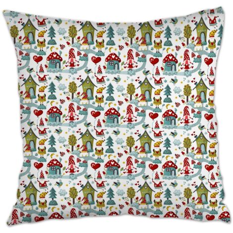 Housses de coussin de décoration doux et respirant pour cadeau d'anniversaire (1/5)