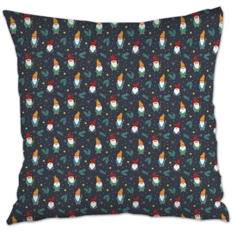 Housse de coussin 45x45 cm en polyester résistant au lavage pour Noël, anniversaire, ou toute occasion (1/5)