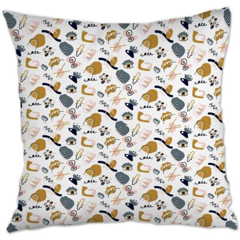 Housse de coussin décorative léger pour mariage, anniversaire, naissance de bébé (1/5)
