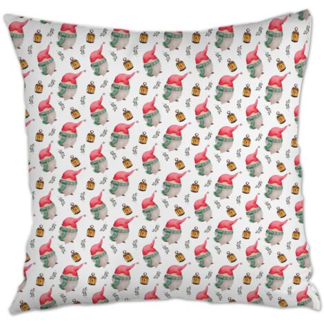 Housse de coussin 45x45 cm carrée résistant pour canapé ou lit décoration de la saint-valentin (1/5)
