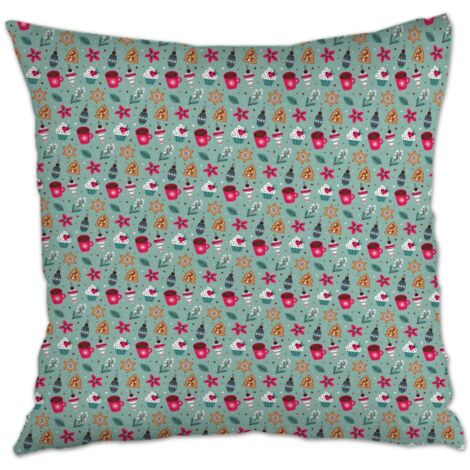 Housse de coussin carréedurable pour la Saint-Valentin, mariage, anniversaire (1/5)